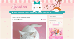 Desktop Screenshot of kao-ani.com